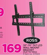 Ross 32"-70" Tilt LCD Wall Mount Bracket FLAT TILT MOU