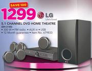 LG 5.1 Channel DVD Home Theatre System DH-3140