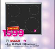 Bosch 60cm Ceramic Hob NKE645G17