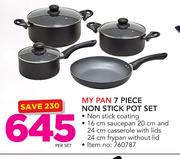 My Pan 7 Piece Non Stick Pot Set-Per Set