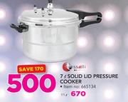 Tissolli Solid Lid Pressure Cooker-11Ltr
