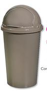 Alplas Taupe Dustbin-50Ltr