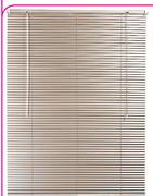Decorland Ready Made 25 MM Aluminium Venetian Blinds Fawn-1000 W x 1000 H mm