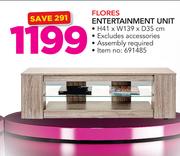 Flores Entertainment Unit H41 x W139 x D34cm