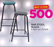 Bar Stool Black-For 2
