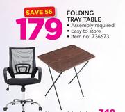 Folding Tray Table