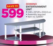 Domino Entertainment Unit H40 x W120 x D33.8cm