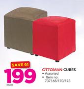 1Ottoman Cubes-Each