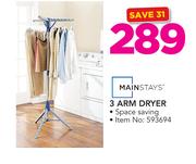 Mainstays 3 Arm Dryer