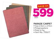 Parade Carpet 2.0 x 2.9cm-Each