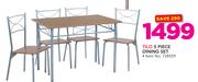 Tilo 5 Piece Dining Set 