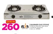 Alva 2-Burner Gas Stove