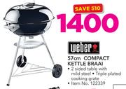Weber 57cm Compact Kettle Braai