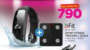 Fit sport Fitness Tracker + Scale