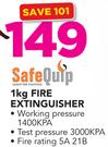Safe Quip Fire Extinguisher-1Kg 
