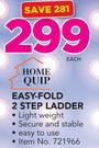 Home Quip Easy-Fold 2 Step Ladder