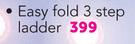 Home Quip Easy-Fold 3 Step Ladder