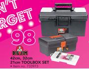Big Jim 42cm, 32cm, 21cm Toolbox Set-Per Set