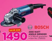 Bosch 2000 Watt Angle Grinder