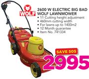Special Wolf 2600 W Electric Big Bad Wolf Lawnmower m.guzzle .za