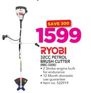 Ryobi 32cc petrol brush hot sale cutter