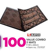 Matco Value Combo 2 Mats