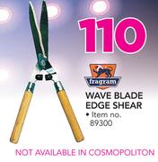 Fragram Wave Blade Edge Shear