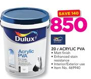 Dulux 20 Ltr Acrylic PVA