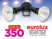 Eurolux 22W LED Par 38 Security Light-Each