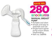 Snookums Manual Breast Pump