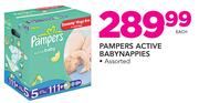 Pampers Active Babynappies Assorted-Each