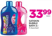 Satiskin Bubble Bath Assorted-2Ltr