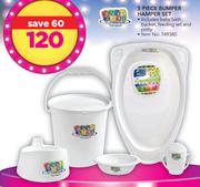 Baby Care 5 Piece Bumper Hamper Set