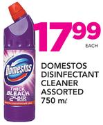 Domestos Disinfectant Cleaner Assorted-750ml