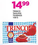 Trinco Tagless Teabags-100's