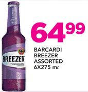 Barcardi Beerzer Assorted-6x275ml