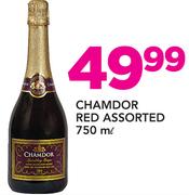 Chamdor Red Assorted-750ml