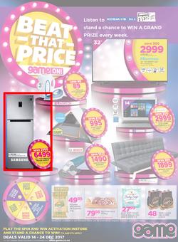 Game Namibia : Beat that Price (14 Dec - 24 Dec 2017), page 1