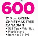 Santa's Trading 210cm Green Christmas Tree Canadian