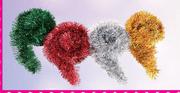 Santa's Trading Tinsel 50mm x 2m-Each