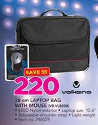 Volkano 28cm Laptop Bag With Mouse VB-VLB200