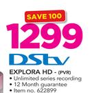 DSTV Explora HD PVR