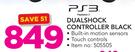 PS3 Dualshock Black Controller 