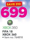 Xbox 360 Fifa 18 