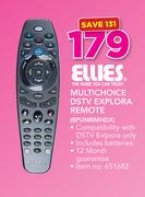 Ellies Multichoice DSTV Explora Remote BPUNRIMHDX