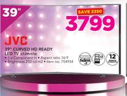 JVC 39" Curved HD Ready LED TV LT-39N576