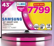 Samsung 43" Smart UHD TV 43MU7000