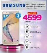 Samsung Dual Sim Smartphone (Galaxy J7 Prime Gold)