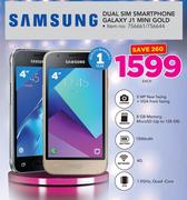 Samsung Dual Sim Smartphone Galaxy J1 Mini Gold-Each