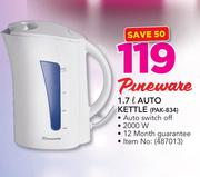 Pineware 1.7ltr Auto Kettle PAK-834